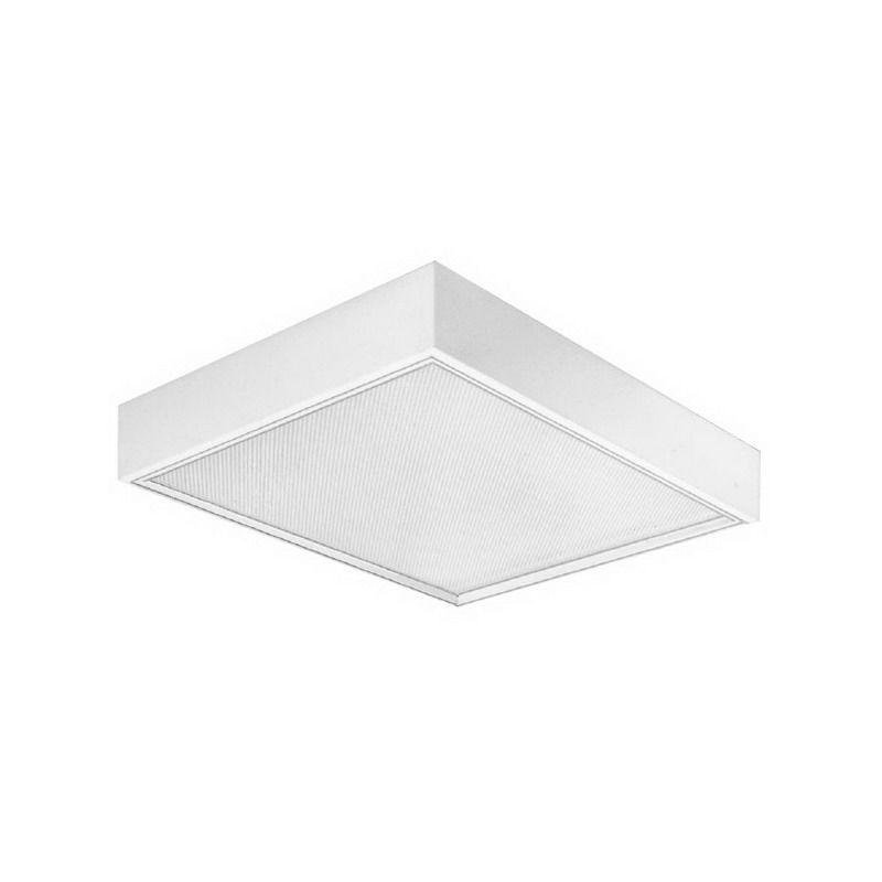 Guardsman GVB Series, Vandal Resistant, 2'x2' Surface Box Fluorescent, 2 Lamp T8 Or 3 Lamp TT5